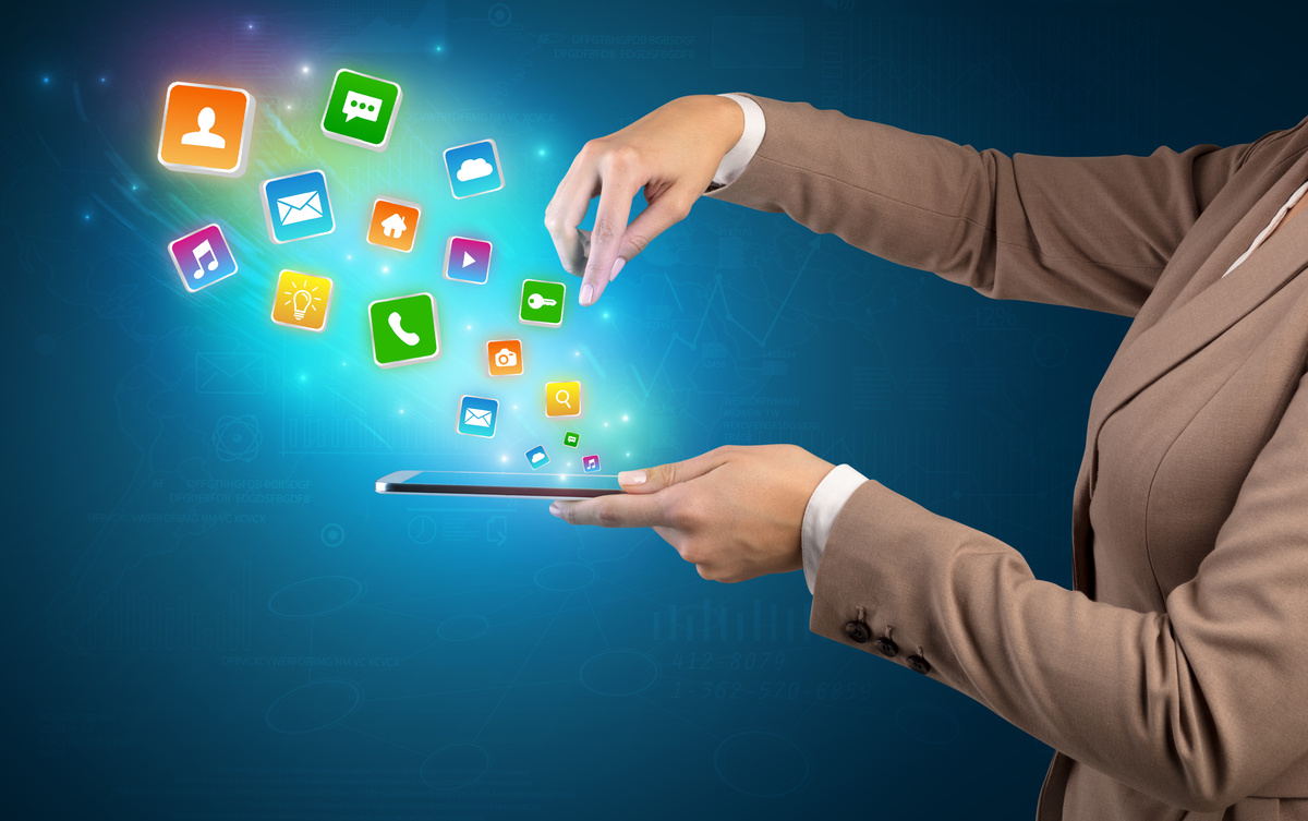 Application icons going in tablet